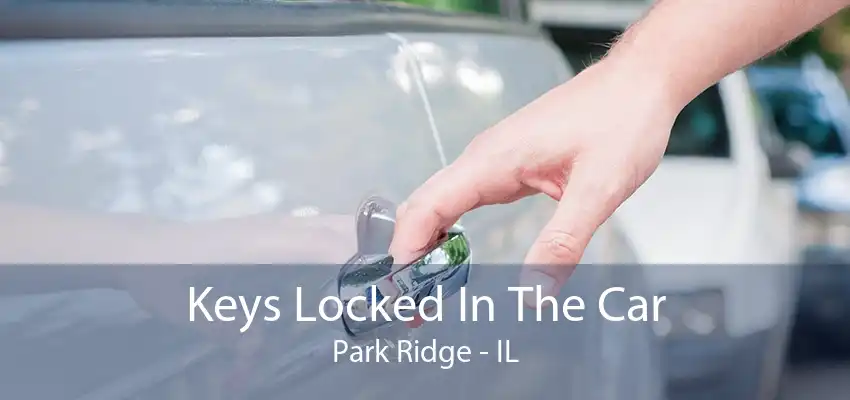 Keys Locked In The Car Park Ridge - IL